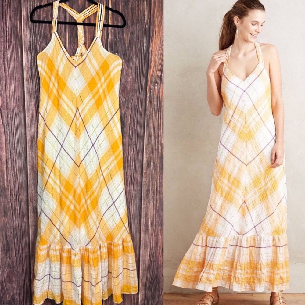 Anthropologie Holding Horses Cotton Dress